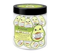 Generico Tarjetas para notas de amor, 60 unidades con forma compacta de aguacate, tarjetas positivas para tarro de aguacate | Para ocasiones especiales como cumpleaños, Navidad, Año Nuevo, San y para