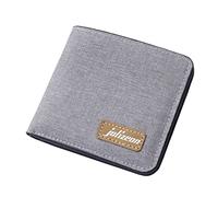 Genérico Tarjetero Hombre Carteras para Hombre Cartera Grande Mini Dia Dos Namorados Homem del Padre Joven Chico Billetera Billetero con Monedero Do PAI Sin Tarjeteros Tarjetas Pequeño Pequeña Negra