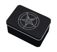 Genérico Tarot Card Box, Card Deck Holder, Portable Secure Protection Compact Design Sturdy Material Easy Access Protective Convenient Size, Tarot Organizer Case for Storage, 5x3.35x2.36in