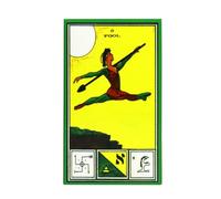 Genérico Tarot Card Deck, Ceremonial Magick Cards, 4.13x2.48 Inches 78pcs English Version, Pocket Size Divination Tool, Ideal for Wiccan Rituals, Spiritual Reading, Party, Presents, Beginners