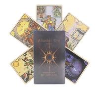 Genérico Tarot Card Deck, Fate Reading Set, 78 Sheet Divination Game with Smooth Design, Sturdy Cardstock Build, Mystical Illustration Style, Spiritual Home Party Family Game Use