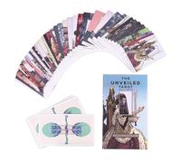Genérico Tarot Cards for Beginners, Pocket Size 10.7x6cm Deck with Meanings, Positive Affirmation Reading Tool for Adventure, Exploration & Fortune Telling