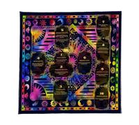 Genérico Tarot Cloth, Altar Mat for Beginners, Classic Divination Tarot Reading Cloth, Suitable for Meditation, Card Reading, Home, Spiritual Practice