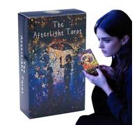 Genérico Tarot de adivinación, baraja 78 Cartas en inglés, Juego Mesa tarots con construcción Robusta, baraja de Tarot con Ilustraciones detalladas, Cartas tarots para adivinación, Entretenimiento