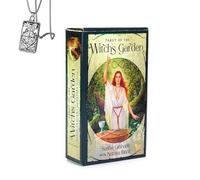 Genérico Tarot del Jardín de la Bruja - Collar de Cubierta de Bolsillo con Apto para Principiantes