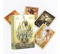 Genérico Tarot del Oráculo de Kuan Yin,Kuan Yin Oracle Tarot,Tarot Card,Party Game,Juguetes de adivinación