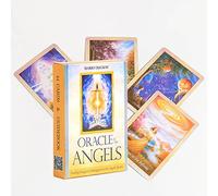 Genérico Tarot del Oráculo de los Ángeles,Oracle of The Angels Tarot,Tarot Deck,Firend GameJuguetes de adivinación