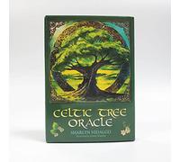 Genérico Tarot del oráculo del árbol Celta,Celtic Tree Oracle Tarot,Tarot Deck,Firend GameJuguetes de adivinación