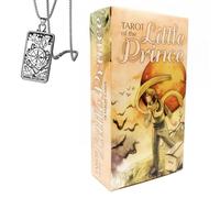 Genérico Tarot del Principito - Edición de Bolsillo, Incluye Cartas de Tarot y Collar, Principiantes
