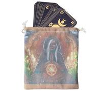 Genérico Tarot Dice Pouch, Drawstring Storage Bag for Tarot Accessories