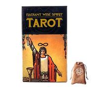 Genérico Tarot Radiante espíritu Sabio,Radiant Wise Spirit Tarot,with Bag,Firend Game,Juguetes de adivinación