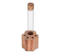 Generico Tarro de whisky de gato, de madera, mini vaso de para whiskers de gatos, con soporte para whisker y tarro de whisky Çat