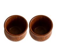 Generico Tasse En Bois,2 Pièces De Mugs En Bois Fait Main - Mug À Boire Artisanal,Pour Café Thé Vin Lait Fête Maison