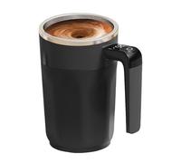 Genérico Taza autoagitadora | Vasos recargables de 400 ml con tapa | Taza de café con LCD incorporado | Oficina Hogar Cocina Bar Cumpleaños Navidad Bebida Cacao Miel para Mujeres Hombres