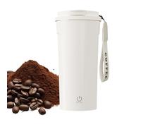 Genérico Taza Automezcladora - 400ml Recargable Con Pantalla De Temperatura,Taza De Café Con Agitación Automática - Para Leche Proteína En Polvo Harina Huevo Viajar Hogar Oficina Acampada