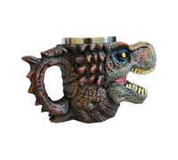 Genérico Taza Café - Taza Aislante 3D Con Diseño De Dinosaurio,Vajilla Bebidas Todas Estaciones, Objeto Coleccionable para Chocolate Agua Té Cerveza Fría Caliente Hotel Camping Hogar Residencia