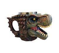 Genérico Taza Café,Tema Dinosaurio Taza Aislante Decorativa | Vajilla Bebidas Todas Estaciones, Objeto Coleccionable para Chocolate Agua Té Cerveza Fría Caliente Hotel Camping Hogar Residencia