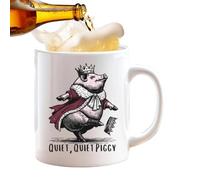 Generico Taza de café - 3,74 x 3,15 x 3,15 pulgadas, taza de té de cerámica, divertida bebida reutilizable | High-Temperature Resistant Cappuccino Milk Wine Juice Beer Kitchen Cafe Birthday