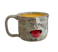 Genérico Taza de Café - 325 ml Taza con Forma de Rostro,Vaso para Oficina,para Hogar, Cafetería, Comedor, Dormitorio, Café, Té, Leche, Espresso