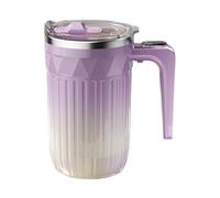 Genérico Taza de café con agitación automática: taza mezcladora calefactora de 450 ml con agitador desmontable, de café con agitación automática recargable de 251 g para té con leche, bebidas