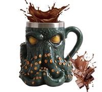 Generico Taza de café de Resin Mug For Latte, Coffee Mug - 160 ml Octopus Design Drinkware Cups | Coffee Mugs 160 ml Dishwasher Safe F0r Hot Cold For Milk Ice Water Juice Leche Tea Beer Mother Dad