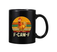 Genérico Taza De Café Gallina | Taza De Leche De Cerámica 350ml Para Bebidas, De Café De La Mañana Graciosa | Para Apartamento Sala Comedor Estudio Oficina Escuela Universidad Residencia