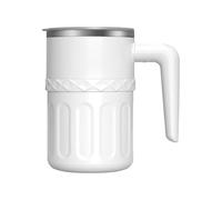 Generico Taza de café magnética - Vaso con agitación automática, recargable con mezcla automática, Pantalla inteligente de temperatura, Contenedor de bebidas portátil para café v
