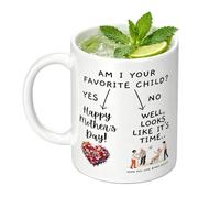 Genérico Taza de Café para Mamá | Taza Cerámica 330 ml Asa Ergonómica Día Madre - Tazas de Café Mamá - Para Hogar Apartamento Oficina Escuela Té Latte Leche Agua