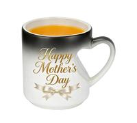 Genérico Taza de Café | Taza que cambia de color, de Café de Cerámica en Forma de Corazón,para Chocolate, Leche, Té, Hogar, Reuniones, Residencia, Hotel, Apartamento