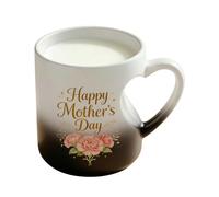 Genérico Taza de Café - Taza que cambia de color | de cerámica con forma de corazón para café | para Día de la Madre Chocolate Té Leche Agua Hogares Reuniones Eventos Dormitorio