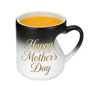 Genérico Taza de Café,Vajilla sensible al calor - Taza de Café de Cerámica en Forma de Corazón | Para zumo, chocolate, leche, agua, hogar, reunión, evento, residencia, hotel,