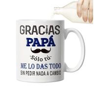 Genérico Taza De Café,Vasos Para Leche Divertidos Con Temática Del Día Del Padre - Tazas para Café,Para Beber Y Usar En El Hogar, La Cocina, El Bar, La Oficina, Cumpleaños Y Acción De Gracias