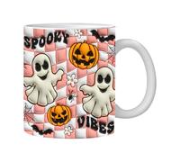 Genérico Taza De - Taza De Café De Calabaza | Taza De De Diversión Novedosa | Fun Ceramic All Hallows 'Eve 3d Coffee Cup | Efecto Tazas De Calabaza Halloweën, Decoración De Mesa De Cocina P
