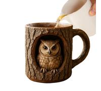 Genérico Taza de Té 3D 330 Ml - Taza Animales del Bosque para Té,Vaso para Rutina Matutina Colección Personal Momentos Relajantes Fiesta Cumpleaños Hogar Tiempo Libre