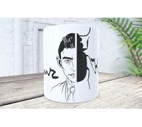 Genérico Taza Franz Kafka con firma del autor - Ideal para regalar a todo amante de la buena literatura.