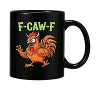 Genérico Taza Gallina Vasos Cerámicos Halloween 325 ml