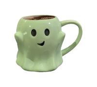 Genérico Taza Halloween, Taza Fantasma Halloween 440 ml, Tazas de Bebida Reutilizables para Casa Vacaciones Residencia Universitaria Noche de Juegos Universidad Cocina Fiesta Club de Lectura