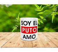 Genérico Taza Humor - Soy el Puto Amo - Ideal para sentir que lo eres o hacerle sentir a alguien que lo es.