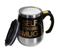 Genérico Taza Mezcladora Automática - Mezcla De Acero Inoxidable Que Funciona Con Pilas,Taza Automezcladora Magnética Con Tapa,Para Leche Té Bebida Polvo Hogar Oficina Viajes Escuela