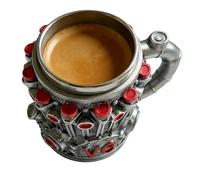 Genérico Taza Motor,Recipiente de Cocina para Bebidas de 350 ml con Asa - Taza de Café con Forma de Motor de Coche | Para Hombres, Marido, Padre, Novio, Mecánicos Y Amantes De Coches En