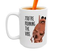 Genérico Taza Para Café | Taza de Cerámica con Frase de Meme Graciosa - Divertida para Café | Para Familia Bebidas Té Chocolate Cumpleaños Hogar Interior Viajes Exterior Oficina