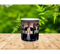 Genérico Taza personalizada para amantes del rock. Linkin Park, Ideal para regalar a todo buen seguidor de la música alternativa.