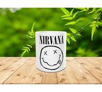 Genérico Taza personalizada para amantes del rock. Nirvana, Grunge, Seattle. Ideal para regalar a todo buen seguidor de la música alternativa.