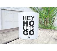 Genérico Taza personalizada para amantes del rock y el punk. Hey ho, letś go!! Ramones. Ideal para regalar a todo buen seguidor de la música canalla.