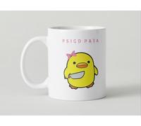 Genérico Taza Psicopata - Psicopato | Tazas de Cafe | Tazas Originales para Regalar Desayuno Ceramica Te Letras Grabadas 350Ml (Psicopata)