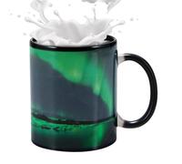 Genérico Taza reveladora que cambia el calor,Taza de café que transforma el color - de café de cerámica reveladora | Cool Tea Magic cambia de color, taza para bebidas calientes, t