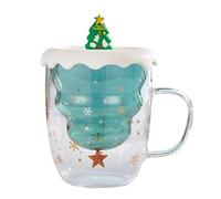 Genérico Tazas Café Vasos de doble pared para té y latte con asa