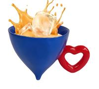 Genérico Tazas de Café Bonitas para Mujer,120ml Cónicas de Cerámica | Adorable Taza para Té y Café - Regalo para Mujeres y Amigas Cumpleaños San Valentín Fiestas Decoración Hogar Oficina Viaje