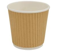 Genérico Tazas de café de Papel 1000 uds 4oz 100ml marrón,Economía e Industria,Restauración,Vajilla desechable,Vasos desechables-4102798