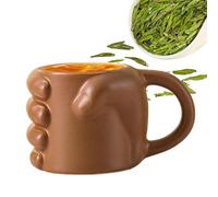 Genérico Tazas De Café Divertidas | Taza De Café De Puño Graciosa Tazas Originales | Vajilla Para Agua Leche Té Regalo Para Toda La Familia Estilo Rústico Para Hogar Restaurante Acampada